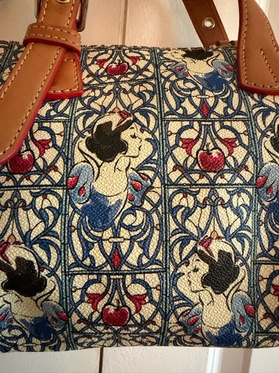 Dooney & Bourke Snow White Disney Rare Small Satchel Leather Purse Handbag - Picture 9 of 13